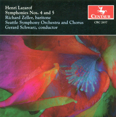 Lazarof: Symphony No 4 & 5 / Zeller, Schwarz, Seattle So