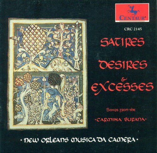 SONGS FROM THE 13TH CENTURY MANUSCRIPT CARMINA BURANA (Satir