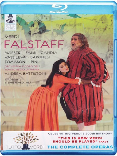 Verdi: Falstaff / Battistoni, Maestri, Salsi, Gandia, Pini [blu-ray]