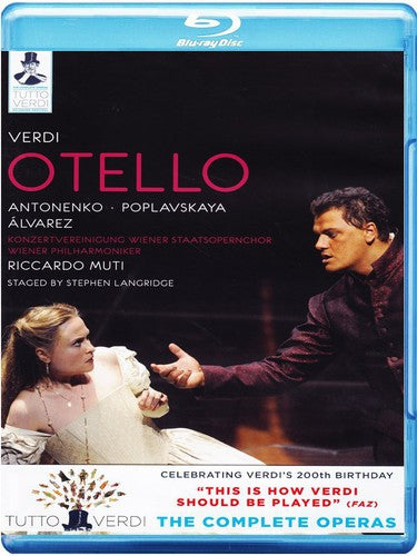 Verdi: Otello / Antonenko, Ceron, Poplavskaya, Alvarez, Muti [blu-ray]