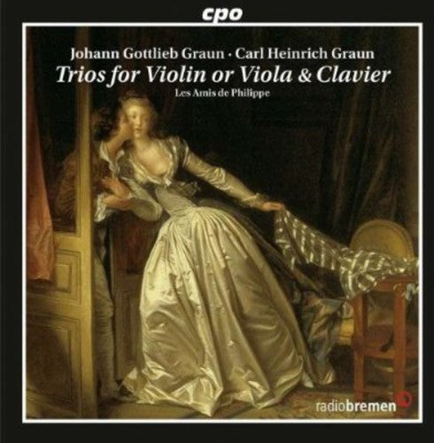 Johann Gottlieb Graun, Carl Heinrich Graun: Trios For Violin Or Viola & Clavier