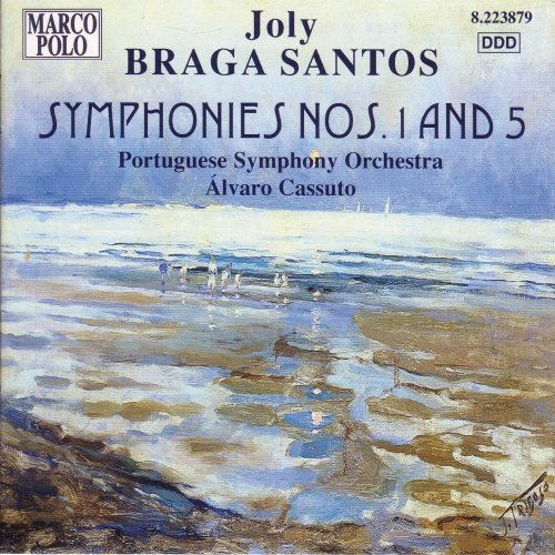 Braga Santos: Symphonies No 1 & 5 / Cassuto, Portuguese So