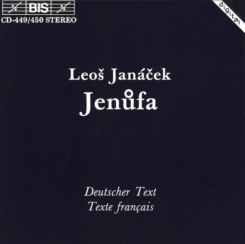 Janacek: Jenufa / Queler, Benackova, Rysanek