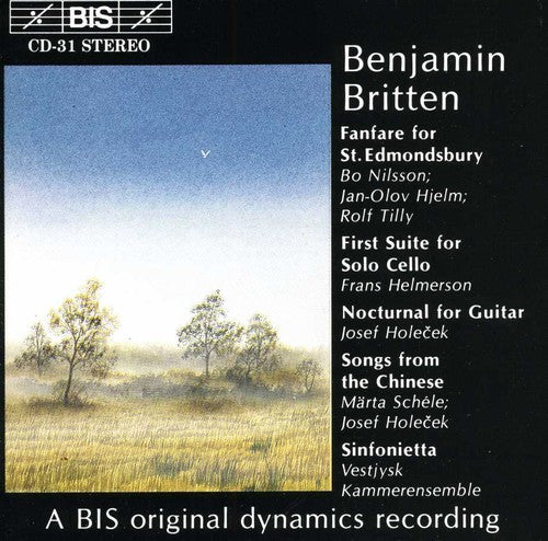 Britten: Fanfare For St. Edmondsbury / Suite No. 1 / Sinfoni