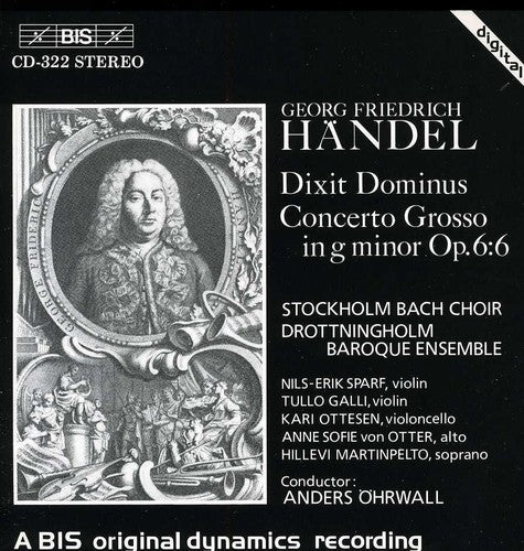 Handel: Dixit Dominus / Concerto Grosso In G Minor