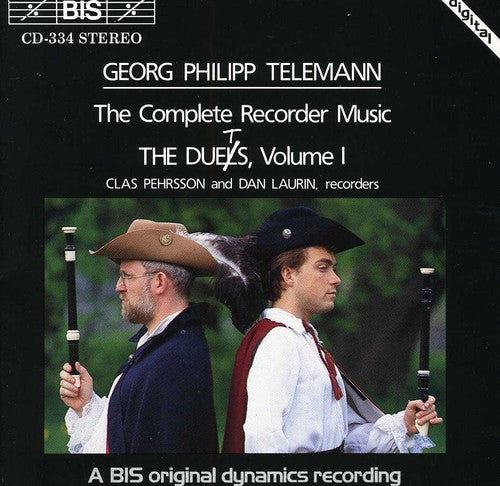 Telemann: Complete Recorder Music - The Duets, Vol. I