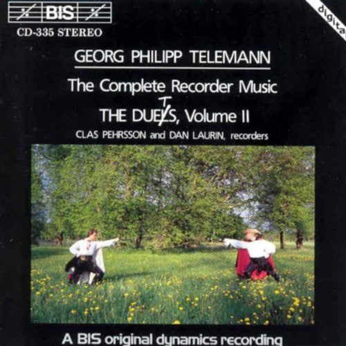 Telemann: Complete Recorder Music, The  Duets, Vol. Ii