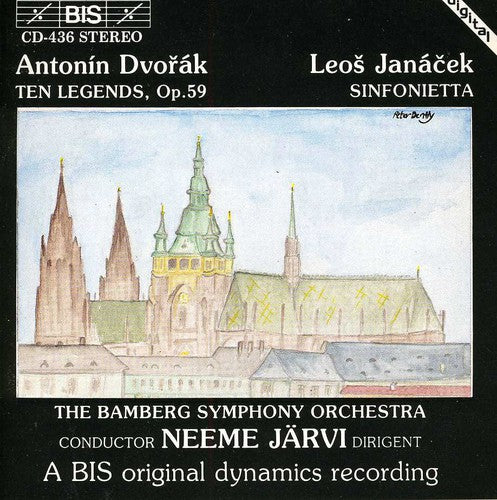 Janácek: Sinfonietta;  Dvorák: Legends / Järvi, Bamberg