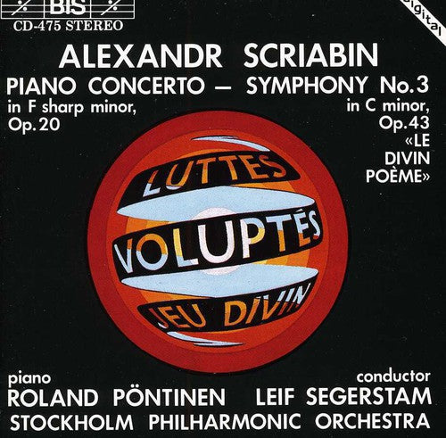 Scriabin: Piano Concerto / Symphony No. 3, "Le Divin Poeme"