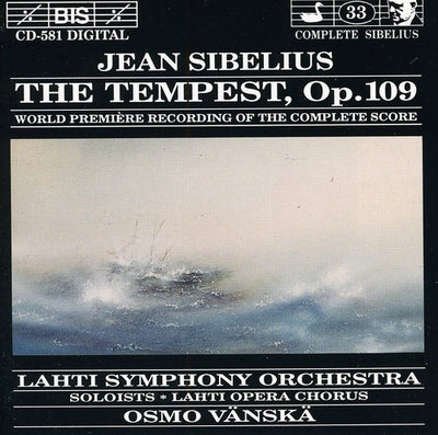 Sibelius: The Tempest (Complete) / Vanska, Lahti So