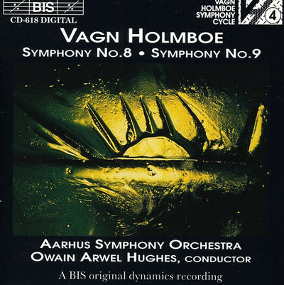 Holmboe: Symphonies No 8 & 9 / Hughes, Aarhus So