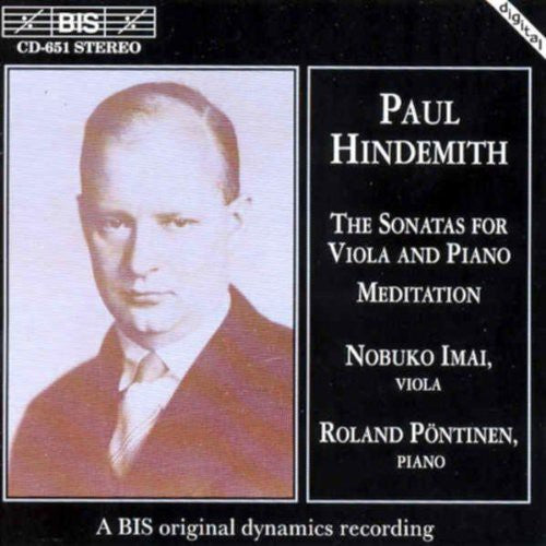 Hindemith: Viola Sonatas / Meditation