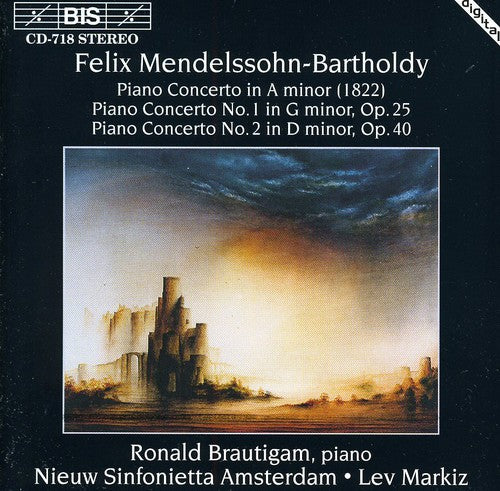 Mendelssohn-bartholdy: Piano Concertos / Brautigam, Markiz