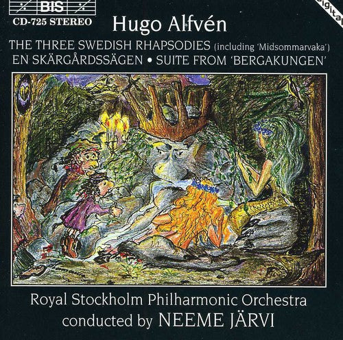 Alfvén: The Three Swedish Rhapsodies, Etc / Neeme Järvi