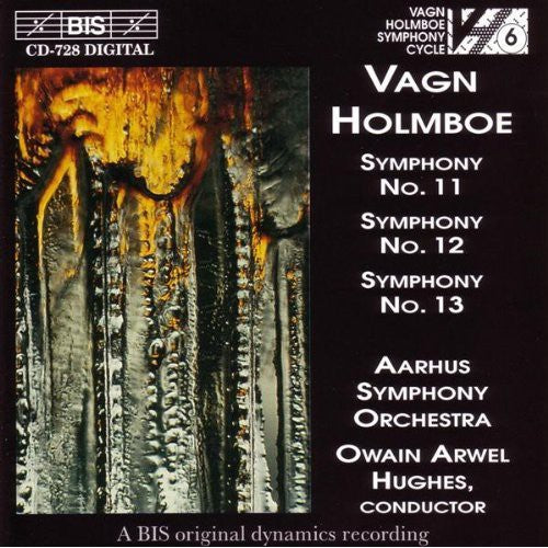Holmboe: Symphonies No 11, 12, 13 / Hughes, Aarhus Symphony