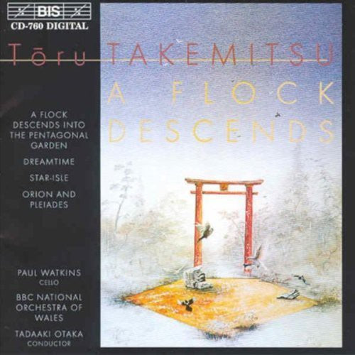 Takemitsu: A Flock Descends, Etc / Otaka, Watkins, Bbc Wales