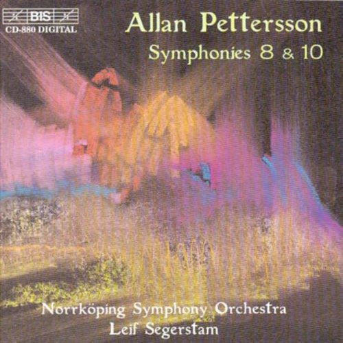 Pettersson: Symphonies No 8 & 10 / Segerstam, Noorköping So