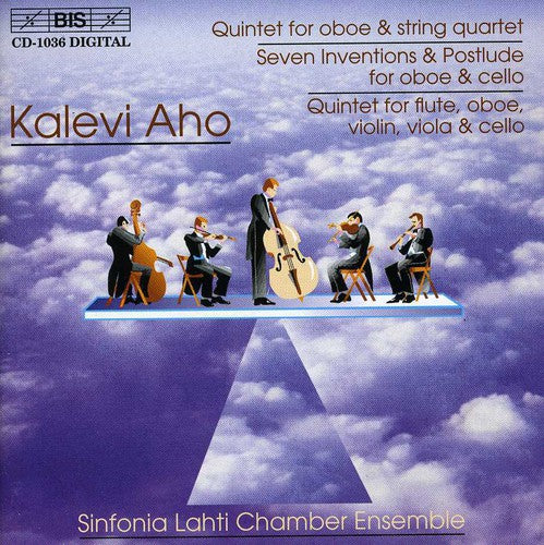 Aho: Oboe Quintet / 7 Inventions And Postlude / Flute, Oboe