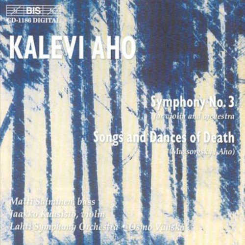 Aho: Symphony No 3;  Mussorgsky / Vänskä, Lahti So, Et Al