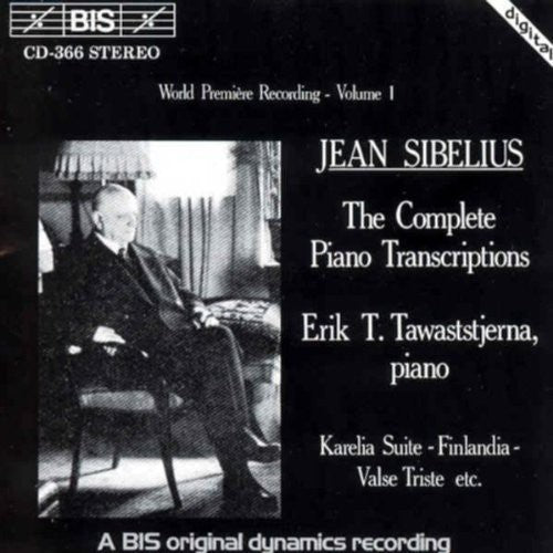 Sibelius: Complete Piano Transcriptions, Vol. 1