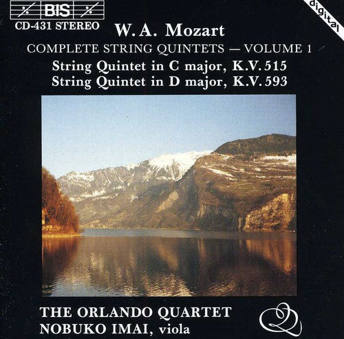 Mozart: String Quintets Vol 1 / Orlando Quartet, Imai