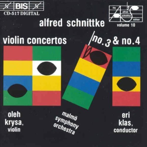 Alfred Schnittke: Violin Concertos Nos 3 & 4 / Krysa, Klas