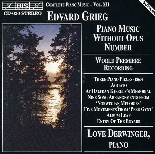 Grieg: Piano Music Without Opus Number