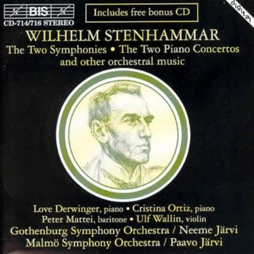 Stenhammar: The Two Symphonies, Piano Concertos, Etc / Järvi