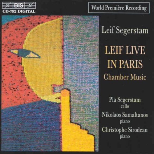 Segerstam: Chamber And Instrumental Music For Cello And Pian