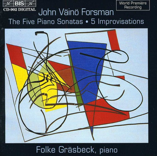 Forsman: Piano Sonatas Nos. 1-5  / 5 Improvisations