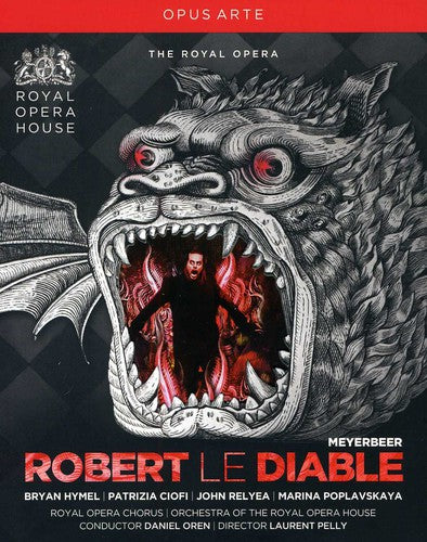 Meyerbeer Robert Le Diable / Oren, Ciofi, Hymel, Relyea, Poplavskaya, Courjal [blu-ray]