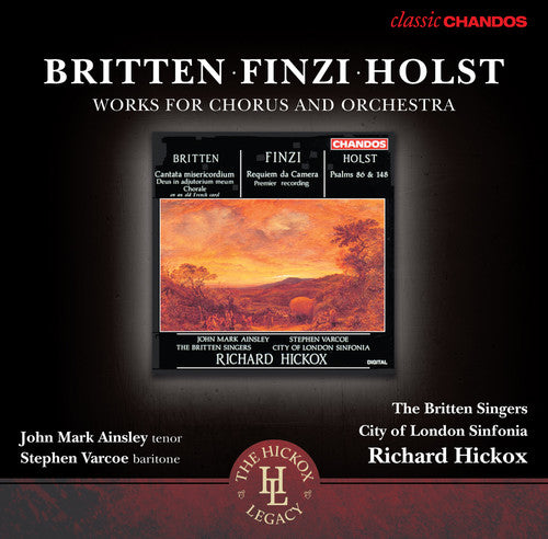 Britten, Finzi & Holst: Sacred Works
