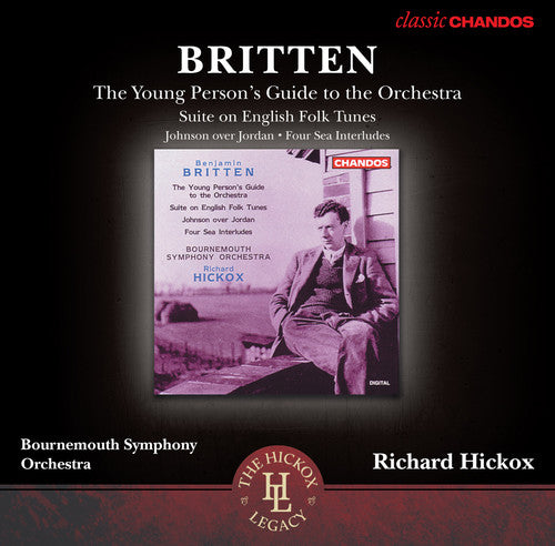 Britten: Young Person's Guide to the Orchestra / Hickox, Bournemouth Symphony