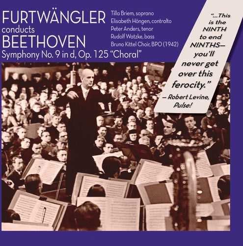 Beethoven: Symphony no 9 "Choral" / Wilhelm Furtwangler, Berlin Philharmonic