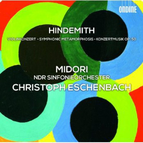 Hindemith: Works for Orchestra / Midori, Eschenbach, NDR Symphony