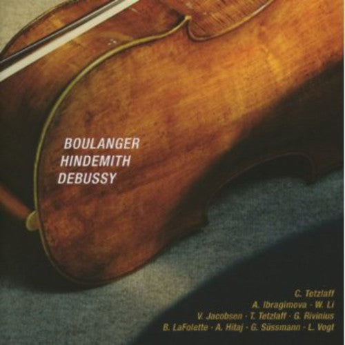 Boulanger, Hindemith, Debussy