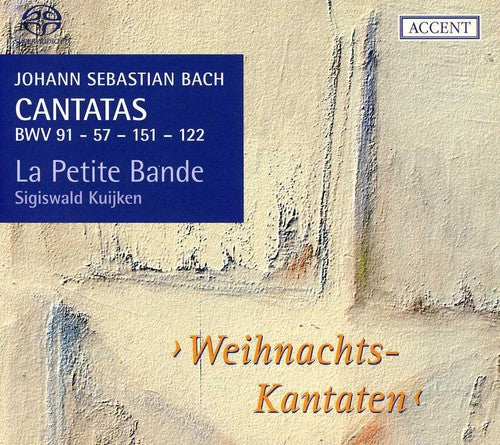 Bach: Christmas Cantatas / Kuijken, Van Der Crabben, Suh, Genz, Noskaiova
