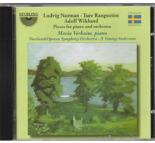 Ludvig Norman, Ture Rangstrom, Adolf Wiklund: Pieces For Piano And Orchestra