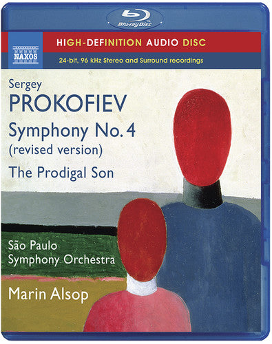 Prokofiev: Symphony No. 4 / Alsop, Sao Paulo Symphony [blu-ray Audio]
