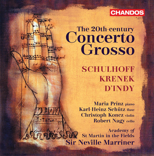The Twentieth-century Concerto Grosso / Marriner, Academy of St. Martin in the Fields