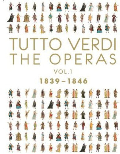 Tutto Verdi Operas Vol 1, 1839 – 1846 [9-blu-ray Discs]