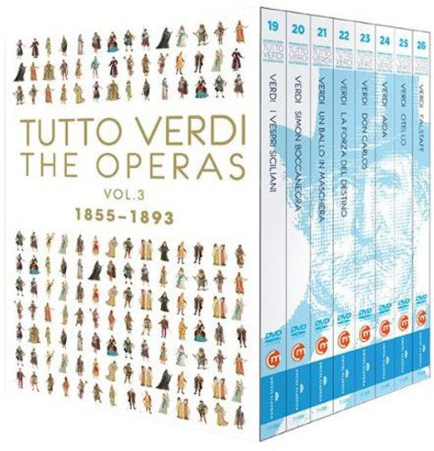 Tutto Verdi Operas Vol 3, 1855-1893 [11-DVDs]