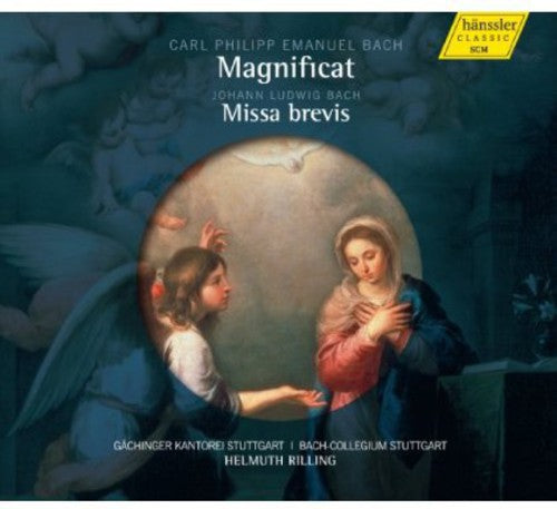 C.P.E. Bach: Magnificat; J.L. Bach: Missa Brevis / Rilling, Bach Collegium Stutrgart