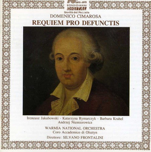 Cimarosa: Requiem pro defunctis