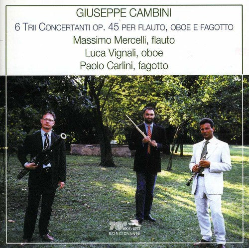 Cambini: 6 Trii Concertanti Op. 45 per flauto, oboe e fagott