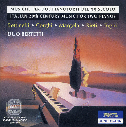 Italian 20th Century Music for 2 Pianos