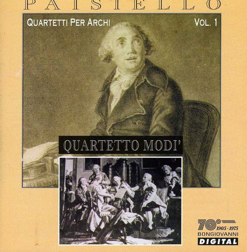 Paisiello: Quartetti Per Archi, Vol. 1 (Quartetto Modi)