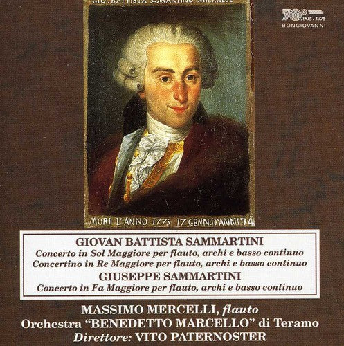 G.B. Sammartini & G. Sammartini: Flute Concertos