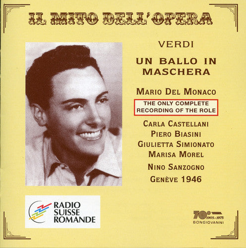Il mito dell'opera: Un ballo in Maschera (Live Recordings 19