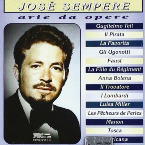 José Sempere: Arie da opere